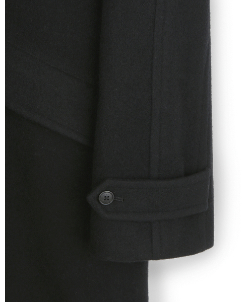 BESLOW(ビースロー)の「OVERSIZED TEXTURED CASHMERE BALMACAAN COAT BLACK(チェスターコート・メンズ・その他・SMALL/MEDIUM/LARGE/X-LARGE/X-SMALL)」の10枚目の写真
