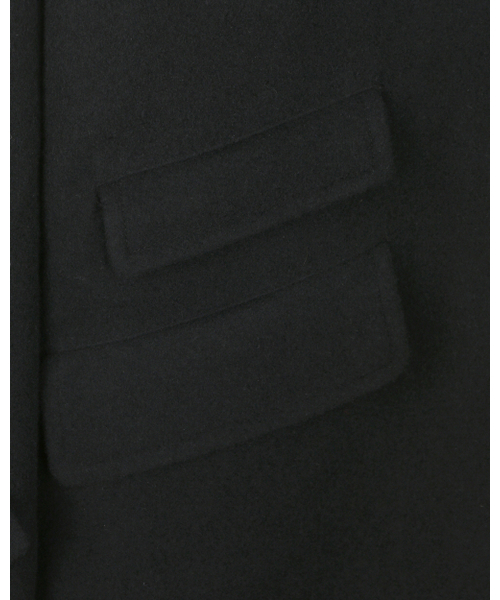 BESLOW(ビースロー)の「OVERSIZED TEXTURED CASHMERE BALMACAAN COAT BLACK(チェスターコート・メンズ・その他・SMALL/MEDIUM/LARGE/X-LARGE/X-SMALL)」の11枚目の写真