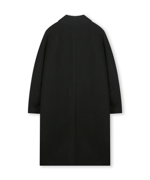 BESLOW(ビースロー)の「OVERSIZED TEXTURED CASHMERE BALMACAAN COAT BLACK(チェスターコート・メンズ・その他・SMALL/MEDIUM/LARGE/X-LARGE/X-SMALL)」の7枚目の写真