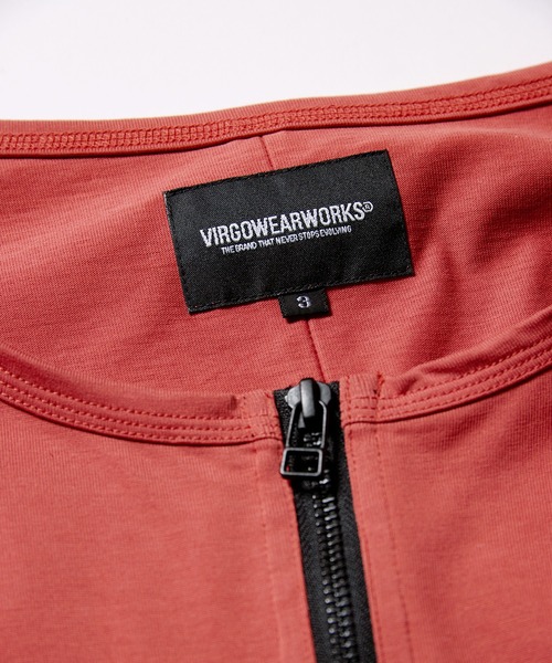 VIRGOwearworks（ヴァルゴウェアワークス）の「ESSENCE ZIP SHIRT（シャツ/ブラウス・メンズ・レッド/ブラック/グレー・2/3/4）」の15枚目の写真