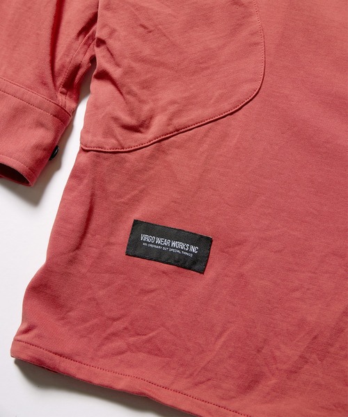 VIRGOwearworks（ヴァルゴウェアワークス）の「ESSENCE ZIP SHIRT（シャツ/ブラウス・メンズ・レッド/ブラック/グレー・2/3/4）」の17枚目の写真