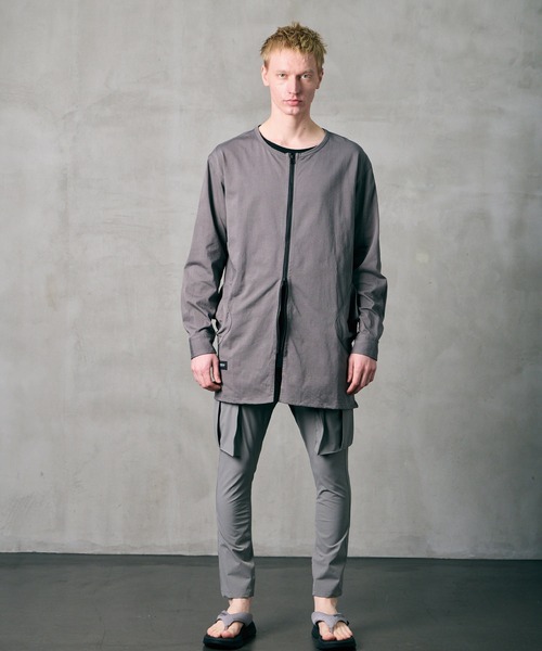 VIRGOwearworks（ヴァルゴウェアワークス）の「ESSENCE ZIP SHIRT（シャツ/ブラウス・メンズ・レッド/ブラック/グレー・2/3/4）」の21枚目の写真