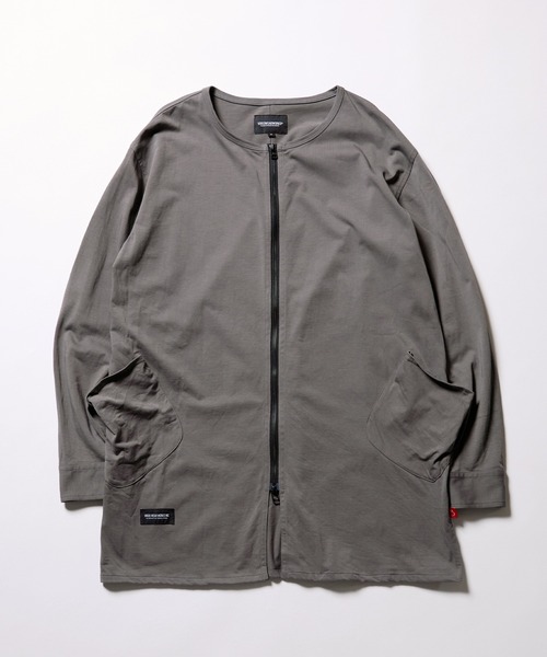 VIRGOwearworks（ヴァルゴウェアワークス）の「ESSENCE ZIP SHIRT（シャツ/ブラウス・メンズ・レッド/ブラック/グレー・2/3/4）」の5枚目の写真
