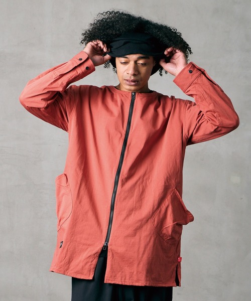 VIRGOwearworks（ヴァルゴウェアワークス）の「ESSENCE ZIP SHIRT（シャツ/ブラウス・メンズ・レッド/ブラック/グレー・2/3/4）」の12枚目の写真