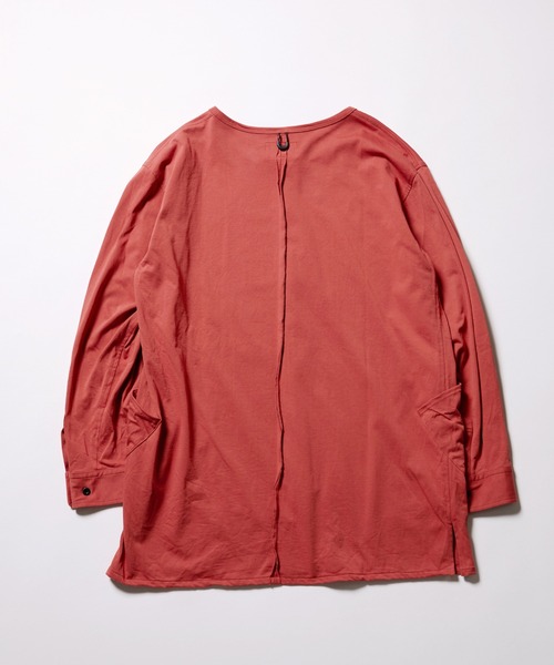 VIRGOwearworks（ヴァルゴウェアワークス）の「ESSENCE ZIP SHIRT（シャツ/ブラウス・メンズ・レッド/ブラック/グレー・2/3/4）」の7枚目の写真