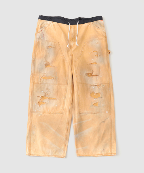 Anachronorm（アナクロノーム）の「ANACHRONORM / アナクロノーム DOUBLE KNEE DUCK PT（その他パンツ・メンズ・ベージュ/ブラック系その他・LARGE/MEDIUM）」の2枚目の写真