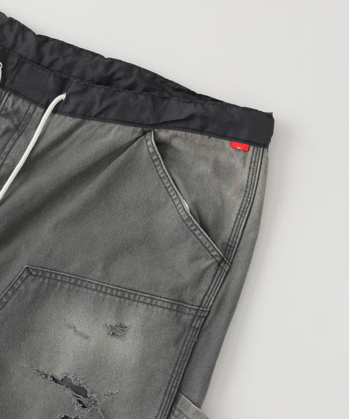 Anachronorm（アナクロノーム）の「ANACHRONORM / アナクロノーム DOUBLE KNEE DUCK PT（その他パンツ・メンズ・ベージュ/ブラック系その他・LARGE/MEDIUM）」の4枚目の写真