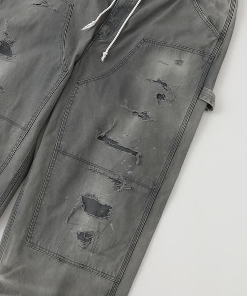 Anachronorm（アナクロノーム）の「ANACHRONORM / アナクロノーム DOUBLE KNEE DUCK PT（その他パンツ・メンズ・ベージュ/ブラック系その他・LARGE/MEDIUM）」の5枚目の写真