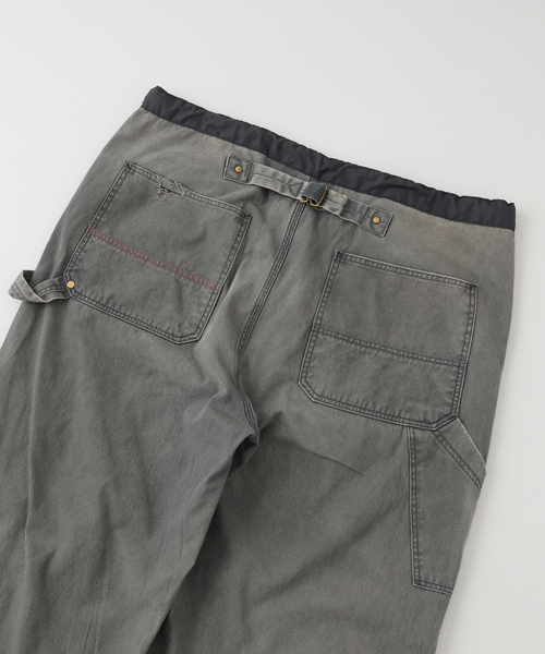 Anachronorm（アナクロノーム）の「ANACHRONORM / アナクロノーム DOUBLE KNEE DUCK PT（その他パンツ・メンズ・ベージュ/ブラック系その他・LARGE/MEDIUM）」の7枚目の写真