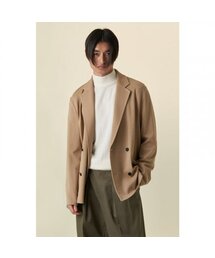 IOLO（イオロ）の「ダブルジャージジャケット_ベージュ（テーラードジャケット）」