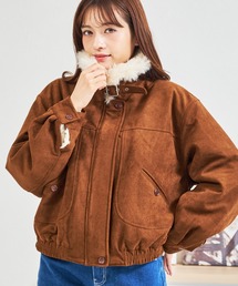 MISCH MASCH | ZOZO限定 スエードファーブルゾン(ブルゾン)