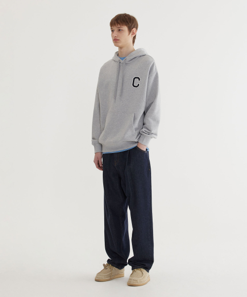 COVERNAT(カバーナット)の「Cロゴフードパーカー メランジェグレー(パーカー・レディース・その他・MEDIUM/LARGE/XX-LARGE/X-LARGE/SMALL/X-SMALL)」の5枚目の写真