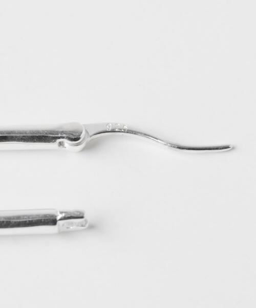 URBAN RESEARCH(アーバンリサーチ)の「decor『デコール』 Oval pierce(ピアス(両耳用)・レディース・シルバー・-)」の7枚目の写真