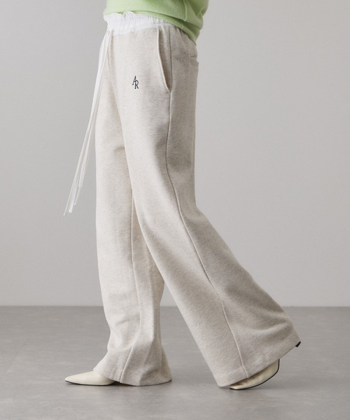 ADAM ET ROPE'(アダムエロペ)の「コンビウエストスウェットイージーパンツ(その他パンツ・レディース・グレー系その他/ホワイト系その他5・38/36)」の16枚目の写真