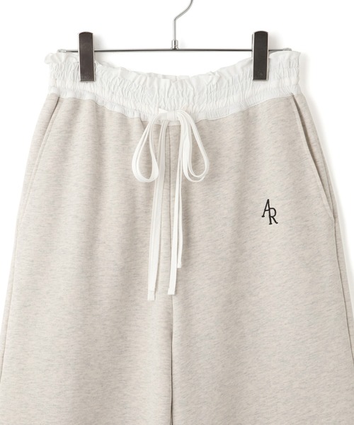 ADAM ET ROPE'(アダムエロペ)の「コンビウエストスウェットイージーパンツ(その他パンツ・レディース・グレー系その他/ホワイト系その他5・38/36)」の22枚目の写真