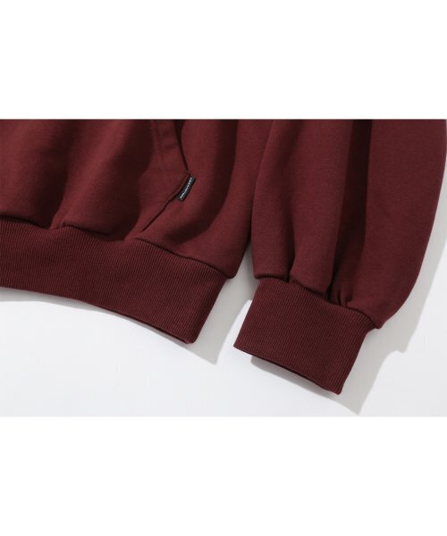 URBANSTOFF(アーバンストッフ)の「ワンスクリプトフードパーカー(バーガンディ)(パーカー・レディース・その他・MEDIUM/LARGE)」の5枚目の写真