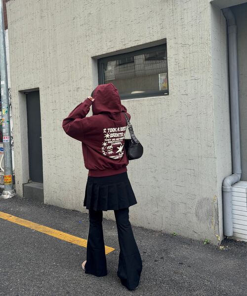 URBANSTOFF(アーバンストッフ)の「ワンスクリプトフードパーカー(バーガンディ)(パーカー・レディース・その他・MEDIUM/LARGE)」の9枚目の写真