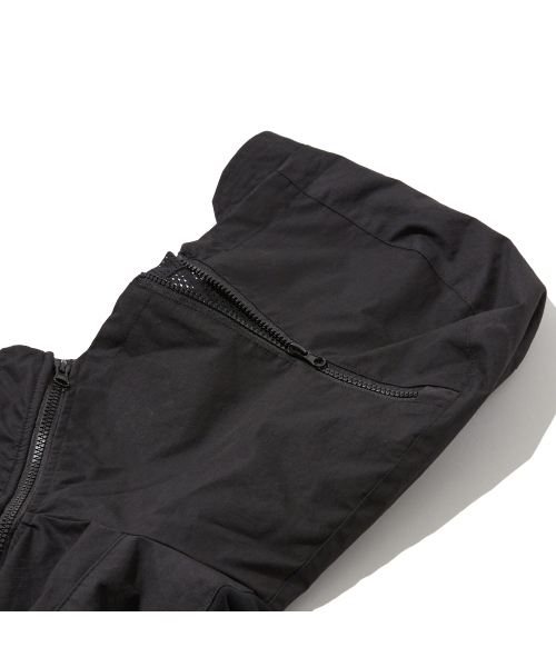 PENFIELD(ペンフィールド)の「CN ミックスドオープンフードパーカースウェットジャケット ブラック_FR1KH50U(パーカー・メンズ・ブラック・X-LARGE/LARGE/MEDIUM/SMALL)」の5枚目の写真