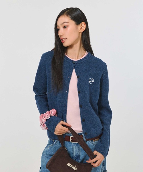 EMIS(イミス)の「CORDUROY APPLIQUE HOBO BAG(トートバッグ・レディース・ブラウン/ピンク/ベージュ/ダークグレー・FREE)」の18枚目の写真