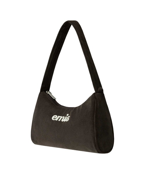 EMIS(イミス)の「CORDUROY APPLIQUE HOBO BAG(トートバッグ・レディース・ブラウン/ピンク/ベージュ/ダークグレー・FREE)」の22枚目の写真