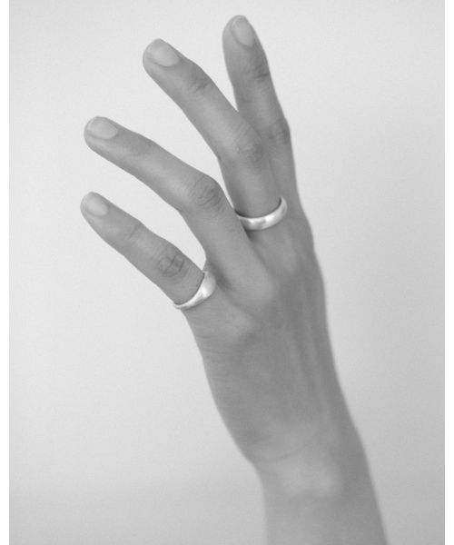 ANOTHERLAYER（アナザーレイヤー）の「Little Dome Ring Matt - Silver (silver925)（リング・レディース・その他・FREE）」の2枚目の写真