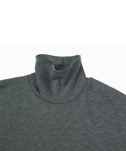 ENDOOR(エンドア)の「Turtleneck long sleeve t-shirt (charcoal)(Tシャツ/カットソー・メンズ・その他・1/2)」の3枚目の写真
