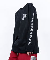 ビビディ スケッチ ロゴ 長袖Tシャツ (ブラック)
