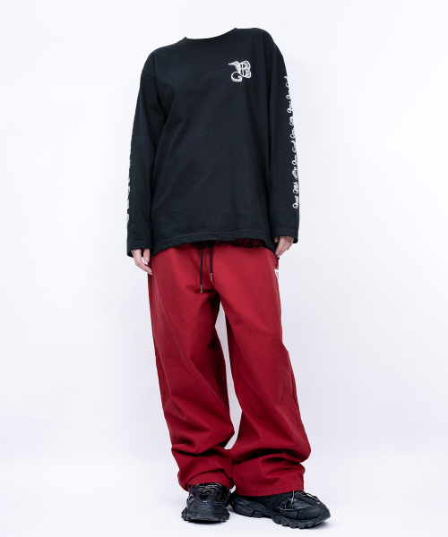 BLACK BLOND(ブラック ブロンド)の「ビビディ スケッチ ロゴ 長袖Tシャツ (ブラック)(Tシャツ/カットソー・レディース・その他・SMALL/MEDIUM/LARGE/X-LARGE/XX-LARGE/XXX-LARGE)」の7枚目の写真