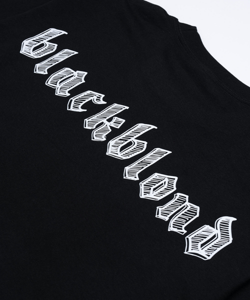 BLACK BLOND(ブラック ブロンド)の「ビビディ スケッチ ロゴ 長袖Tシャツ (ブラック)(Tシャツ/カットソー・レディース・その他・SMALL/MEDIUM/LARGE/X-LARGE/XX-LARGE/XXX-LARGE)」の2枚目の写真