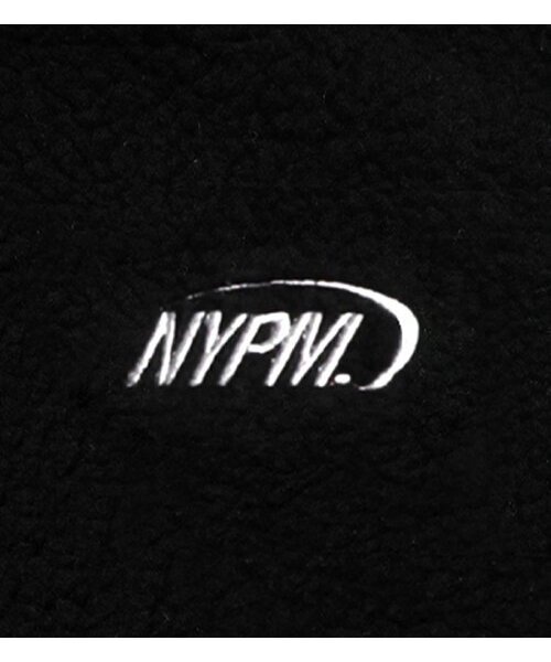 NYPM フリースウォームアップ羊毛ベスト ブラック