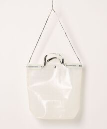 plaid vinyl logo tape shoulder