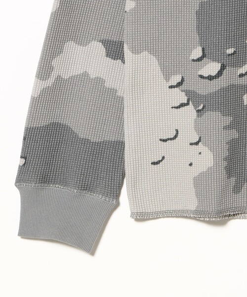 BEAMS(ビームス)の「カモフラージュ サーマル(Tシャツ/カットソー・メンズ・ライトグレー/ネイビー・S/XL/M/L)」の5枚目の写真