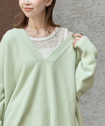 JOURNAL STANDARD | 《追加3》MUSIC DEEP V ルーズプルオーバー(ニット/セーター)