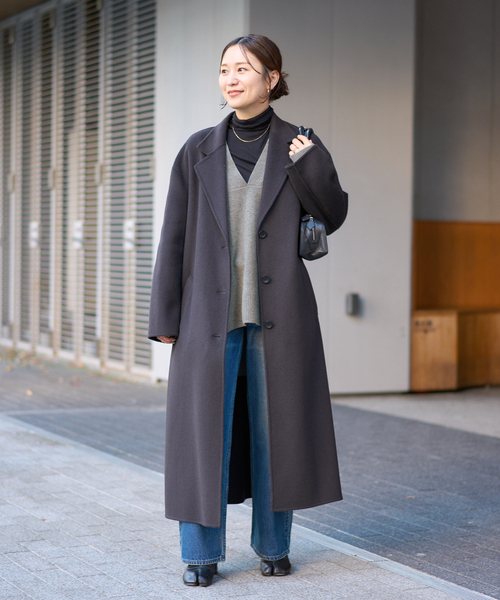 JOURNAL STANDARD(ジャーナルスタンダード)の「《追加3》MUSIC DEEP V ルーズプルオーバー(ニット/セーター・レディース・ベージュ/ライトグレー/アーミー/ブラック・FREE)」の9枚目の写真