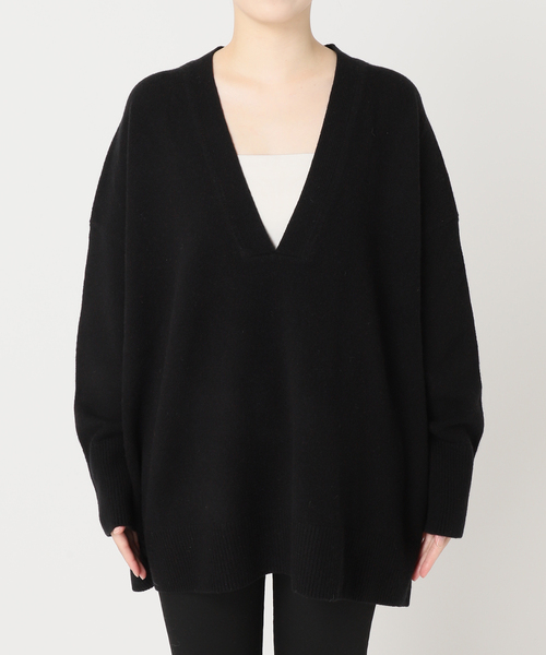 セール】《追加3》MUSIC DEEP V ルーズプルオーバー（ニット/セーター