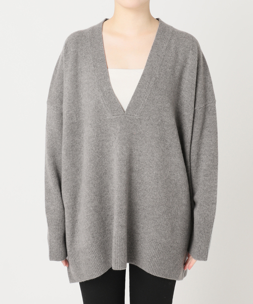 セール】《追加3》MUSIC DEEP V ルーズプルオーバー（ニット/セーター