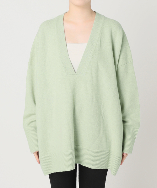 セール】《追加3》MUSIC DEEP V ルーズプルオーバー（ニット/セーター