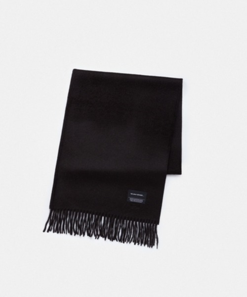 THE INOUE BROTHERS イノウエブラザーズ　マフラー　ブラック THE INOUE BROTHERS/ザイノウエブラザーズ】Brushed Scarf PB