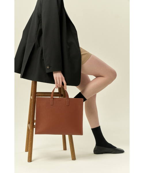 PROXY.L(プロキシエル)の「Horizon tote bag (Regular/Brown)(トートバッグ・メンズ・その他・FREE)」の2枚目の写真