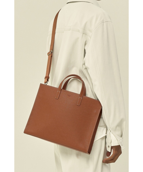 PROXY.L(プロキシエル)の「Horizon tote bag (Regular/Brown)(トートバッグ・メンズ・その他・FREE)」の3枚目の写真