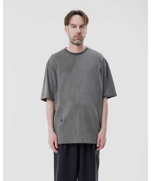 WHYSOCEREALZ(ワイソー シリアルズ)の「125,000won T-shirt - dark grey(Tシャツ/カットソー・メンズ・その他・MEDIUM/LARGE/X-LARGE)」の1枚目の写真