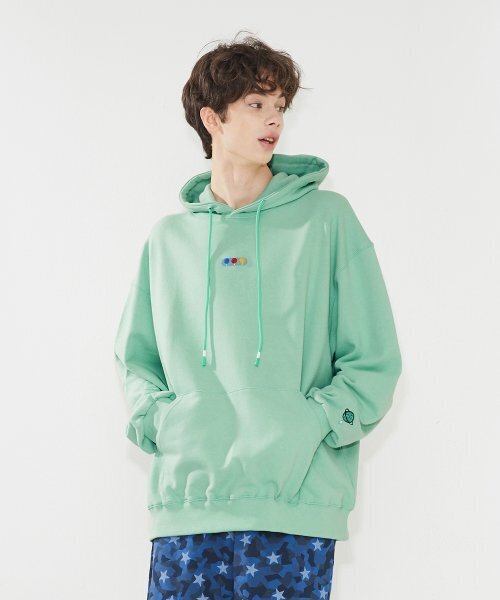 AOX(エーオーエックス)の「Joy Stick Hoodie(Oversize fit) Mint(パーカー・メンズ・その他・SMALL/MEDIUM/LARGE)」の2枚目の写真