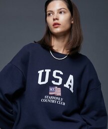 STAFF ONLY（スタッフオンリー）の「USA SWEATSHIRTS (NAVY)（スウェット）」