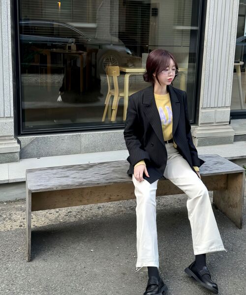 GCLIP(ジクリップ)の「TWO WAYワイドコットンパンツ&ストリングジョガーコットンパンツ(その他パンツ・レディース・アイボリー・SMALL/MEDIUM/LARGE/X-LARGE)」の19枚目の写真
