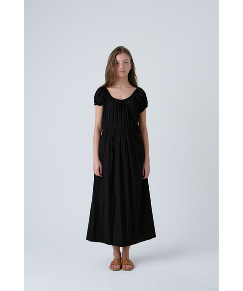 MAGNET ARCHIVE(マグネット アーカイブ)の「Ribbon Banding Long Dress (Black)(ワンピース・レディース・その他・FREE)」の1枚目の写真