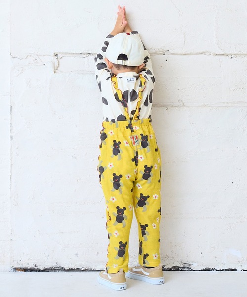 MARKEY'S（マーキーズ）の「26年春夏新作/ソウガラナガソデＴシャツ（Tシャツ/カットソー・キッズ・グリーン系その他/チャコール/ブルー系その他/ベージュ系その他/ホワイト系その他/マルチ/イエロー系その他/ピンク系その他/アイボリー/ブラック系その他・70/80/90/95/100/110/120/130/140/150）」の19枚目の写真