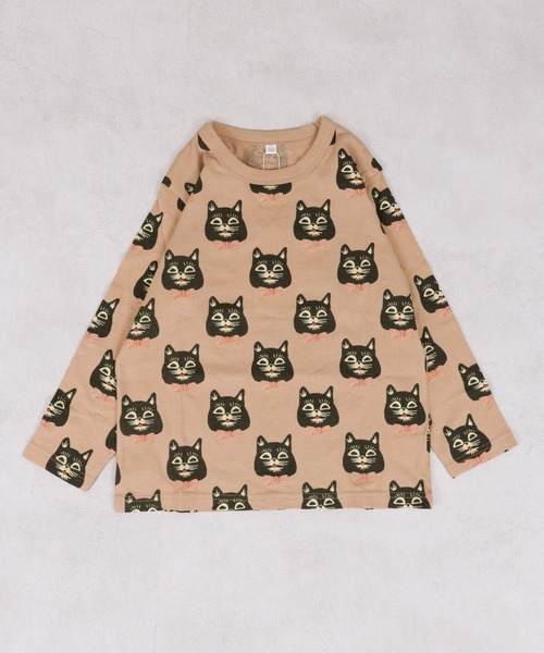 MARKEY'S（マーキーズ）の「26年春夏新作/ソウガラナガソデＴシャツ（Tシャツ/カットソー・キッズ・グリーン系その他/チャコール/ブルー系その他/ベージュ系その他/ホワイト系その他/マルチ/イエロー系その他/ピンク系その他/アイボリー/ブラック系その他・70/80/90/95/100/110/120/130/140/150）」の20枚目の写真