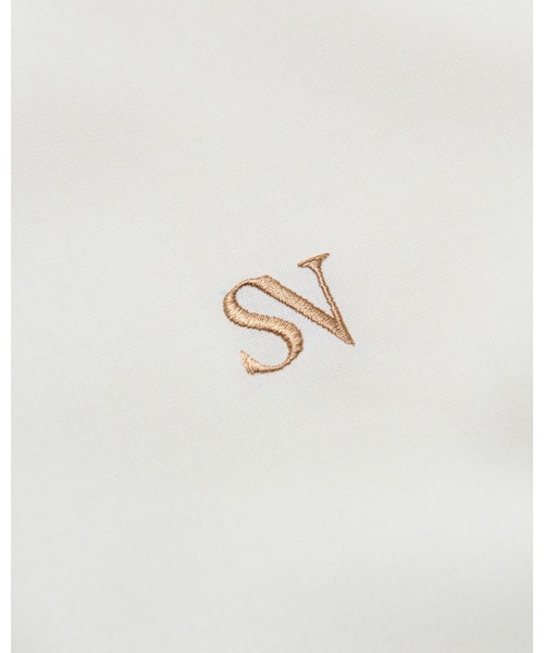 SOPHNET.(ソフネット)の「HIGH-TWIST REGULAR-FIT SHIRT(シャツ/ブラウス・メンズ・オフホワイト/ネイビー・2/3/4/5/1)」の6枚目の写真