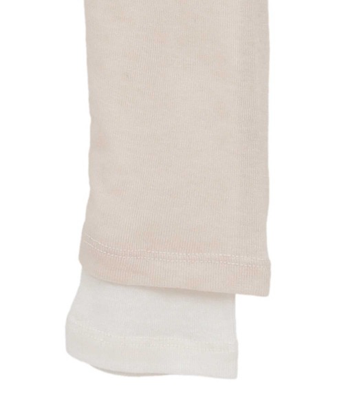 CLANE（クラネ）の「【CLANE/クラネ】SHEER LAYERED CUT TOPS/シアーレイヤードカットトップス（Tシャツ/カットソー・レディース・マルチ/ブラック/ベージュ・1）」の8枚目の写真