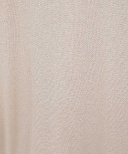 CLANE（クラネ）の「【CLANE/クラネ】SHEER LAYERED CUT TOPS/シアーレイヤードカットトップス（Tシャツ/カットソー・レディース・マルチ/ブラック/ベージュ・1）」の10枚目の写真